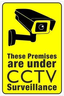 Giant Innovative These Premises are under CCTV Surveillance 1 Emergency Sign