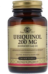 Solgar Ubiquinol (Reduced CoQ10), 200 mg, 30 Softgels