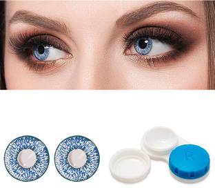 Gold Look MONTHLY CONTACT LENS d1C (BLUE)