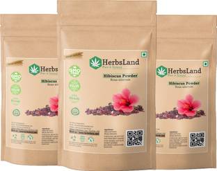 HerbsLand Natural Hibiscus Powder for Hair