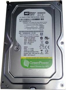 WD GREEN POWERP 500 GB Desktop Internal Hard Disk Drive (HDD) (WD5000AVDSP)
