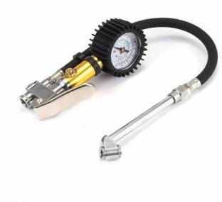 Brezleen Analog Tire Pressure Gauge Analog Tire Pressure Gauge Air tire inflator with dial Gauge Dual Chuck