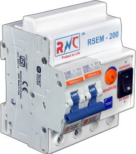 RNC Electronics ELCB 3-50 mAmp 32 Amp M200 A MCB