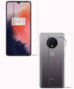 SOLIVAGANT Front and Back Tempered Glass for OnePlus 7T