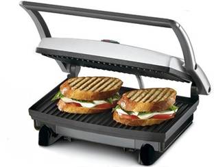 NOVA 2 Slice Panni Grill Sandwich Maker Grill, Toast