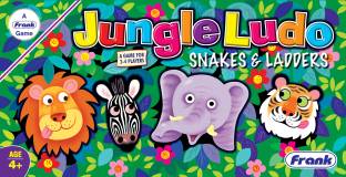 Frank Jungle Ludo And Snakes & Ladders Board Game Party & Fun Games Board Game