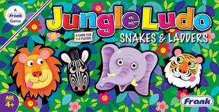 Frank Jungle Ludo And Snakes & Ladders Board Game Party & Fun Board Game