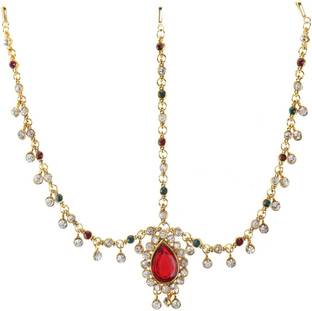 payal jewellery Alloy Maang Tikka