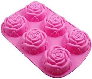 Xeekart Silicone Cupcake/Muffin Mould 6 cavity