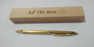 SMART WORLD Slim Ball Pen with Wooden gift Box Ball Pen