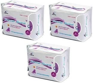 AIRIZ ACTIVE OXYGEN & NEGATIVE ION RELEX SOFT COTTON SANITARY NAPKIN FOR DAY USE - (30 PIECES) Sanitary Pad Sanitary Pad