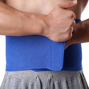 क्लासिक डील Tummy Sweat Waist Trainer Belt For Men and Women (BLUE) फिटनेस बैंड