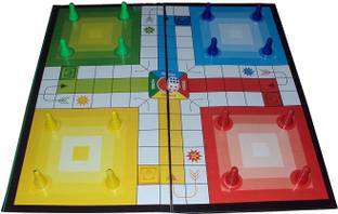 सांची क्रेएशन 2 in 1 Ludo-Snake & Ladder (P.V.C), Medium Board बोर्ड गेम