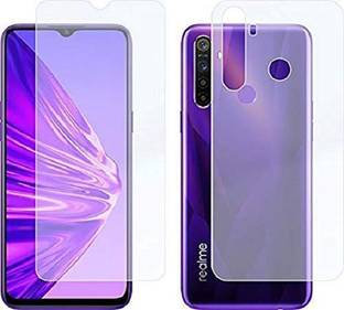 SOLIVAGANT Front and Back Tempered Glass for Realme 5, Realme 5i, Realme 5s