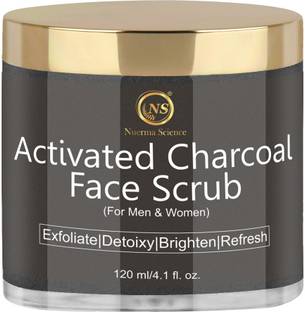 Nuerma Science Bamboo Charcoal Face Scrub (Gently Exfoliate Dead Skin Cells, Open Blocked Pores) Scrub