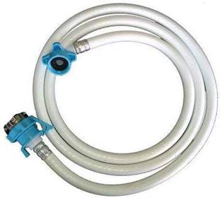 Premier 3 Meter Flexible PVC Washing Machine Water Inlet/INFLOW Hose Pipe with 2 Type tap Adapter Washing Machine Inlet Hose