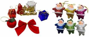 Green Plant indoor Xmas06 Topper Ornaments Pack of 12