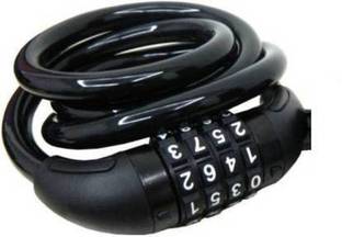 Afpin Anti-Theft Steel Strong Bicycle/Luggage/Helmet Security Lock Cycle Lock