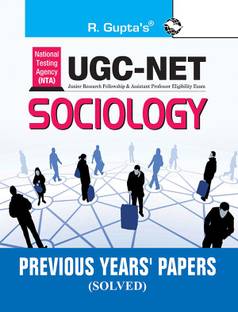 NTA-UGC-NET/JRF: Sociology (Paper I & Paper II) Previous Years' Papers (Solved) 2025 Edition