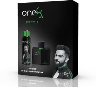 one8 by Virat Kohli Fresh 2 Pc Fragrance Gift Set -Men Eau de Parfum  -  300 ml
