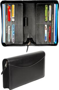 kittu Leather cheque book holder