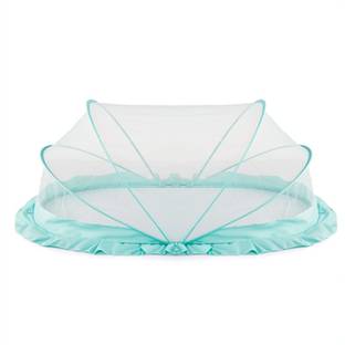 Miss & Chief Nylon Infants Baby Bed Portable Folding Crib Portable Cots Newborn Fold able Bottomless Size Mosquito Net