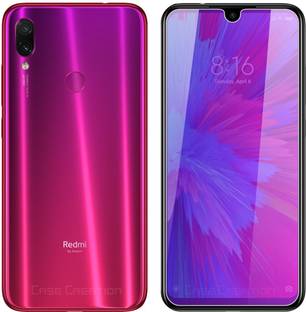 CASE CREATION Edge To Edge Tempered Glass for Mi Redmi Note 7, Mi Redmi Note 7 Pro, Mi Redmi Note 7S
