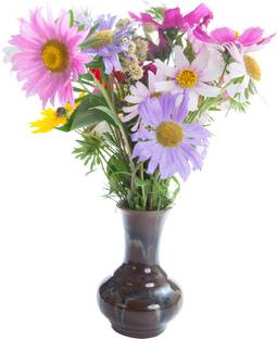 god & god's 51 cm Flower Pot 613 Self Adhesive Sticker
