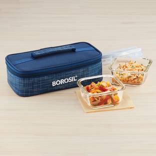 BOROSIL ICYS2IND320H 2 Containers Lunch Box