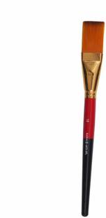KAMAL Flat NO. 18 Brush Golden Synthetic