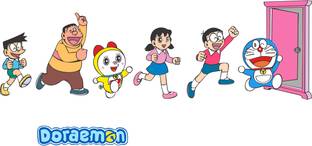 Littlebuds 120 cm Doraemon Removable Sticker