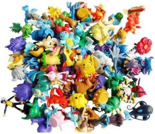 FOZZO-SK New Tiny Toys Pokemon 48 Random Legendary Rare Cartoon Anime Kids Figures