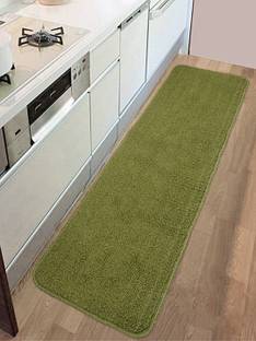 Saral Home Green Polyester Runner