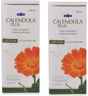 HAPDCO CALENDULA PLUS LOTION FOR DRY AND ITCHY SKIN-PACK OF 2)