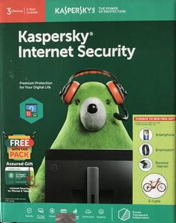 Kaspersky Internet Security 3 User 1 Year