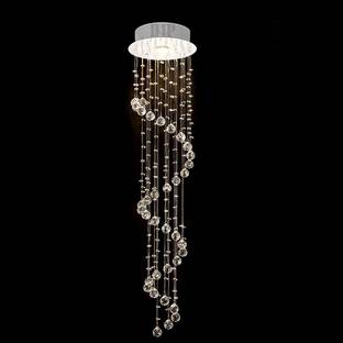 Discount4product 27cm Width Modern Chandeliers LED Ceiling Light Pendant Bulb Chandelier Ceiling Lamp