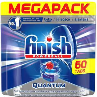 Finish Dishwasher Quantum Powerball Tablets Dishwashing Detergent