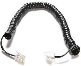 RIVER FOX Patch Cable 2 m Telephone Handset Phone Receiver Cable Cord Wire 2 Meter/6.5 ft