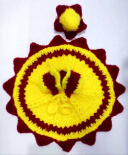 TANISHKA CREATIONS Laddu Gopal, Kanha Ji, Thakur ji, Krishna Ji, Bal Gopal, For 7- 8 no. Kanha ji Dress