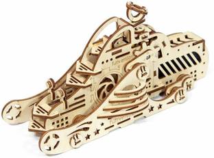 FUNVENTION Space Buggy - DIY Walking Robotic Model - Battery Operated - Motor Powered