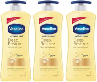 Vaseline Intensive Care Deep Restore Body Lotion For Dry Skin