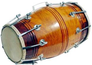 GT manufacturers Yellow Nut bold Polish Dholak Nut & Bolts Dholak