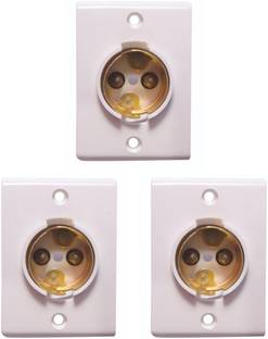 RUHAILA LED HOLDER THREE PCS 5 A Three Pin Socket
