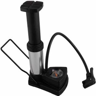 Divinext Protable Foot Activated Floor Bicycle Air Bicycle Pump