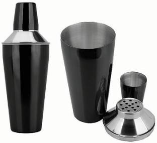 Urban Snackers Cocktail Shaker 28 Oz Black Colour 1 - Piece Bar Set