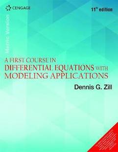 First Course in Differential Equations with Modeling Applications,a