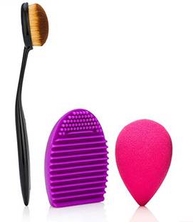 Sixplus MAKEUP BRUSH SET OVAL BRUSH