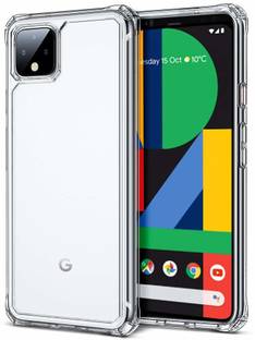Accessories Kart Back Cover for Google Pixel 4XL Premium edge to edge boom Transparent case