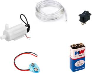 Creative Tech 9V DC Mini Water Pump Kit for Science Projects Electronic Components Electronic Hobby Kit