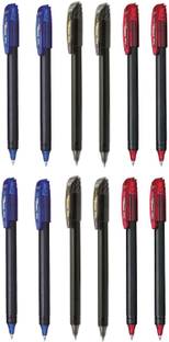 PENTEL Energel BL417 - 4 Blue + 4 Black + 4 Red ink color Roller Ball Pen